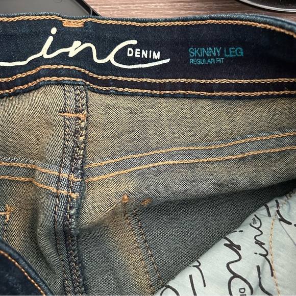 INC Denim Skinny Fit Jeans - Picture 11 of 14